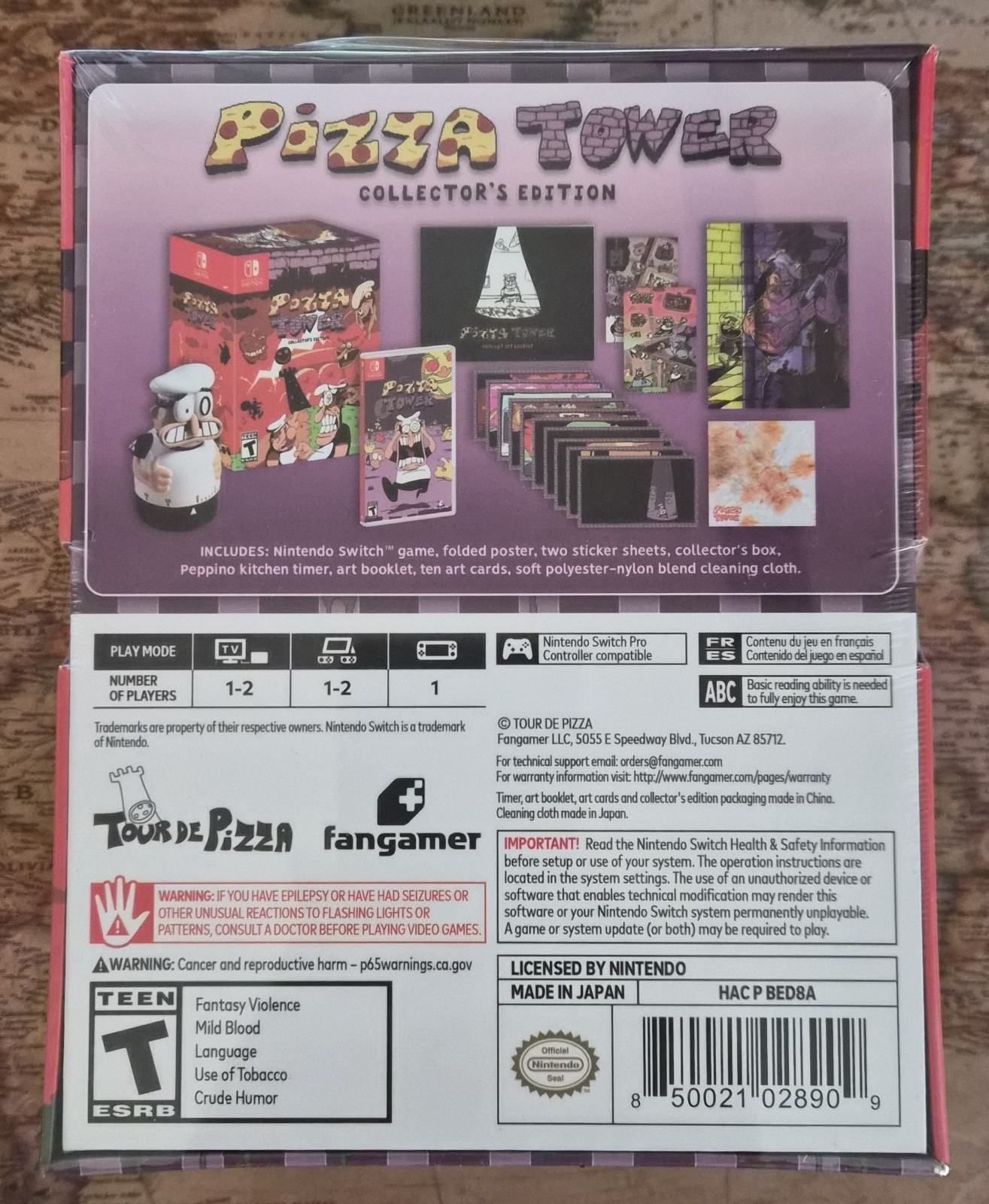 Pizza Tower Collectors Edition Switch