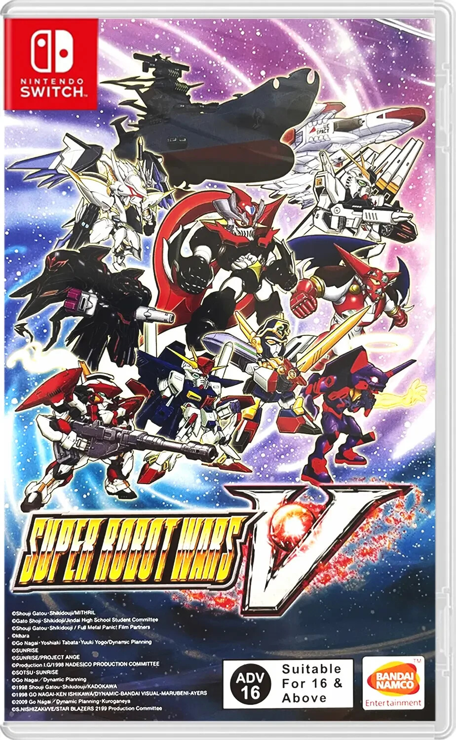 Super Robot Wars V Switch Brand New Game [2019 Tactical RPG]