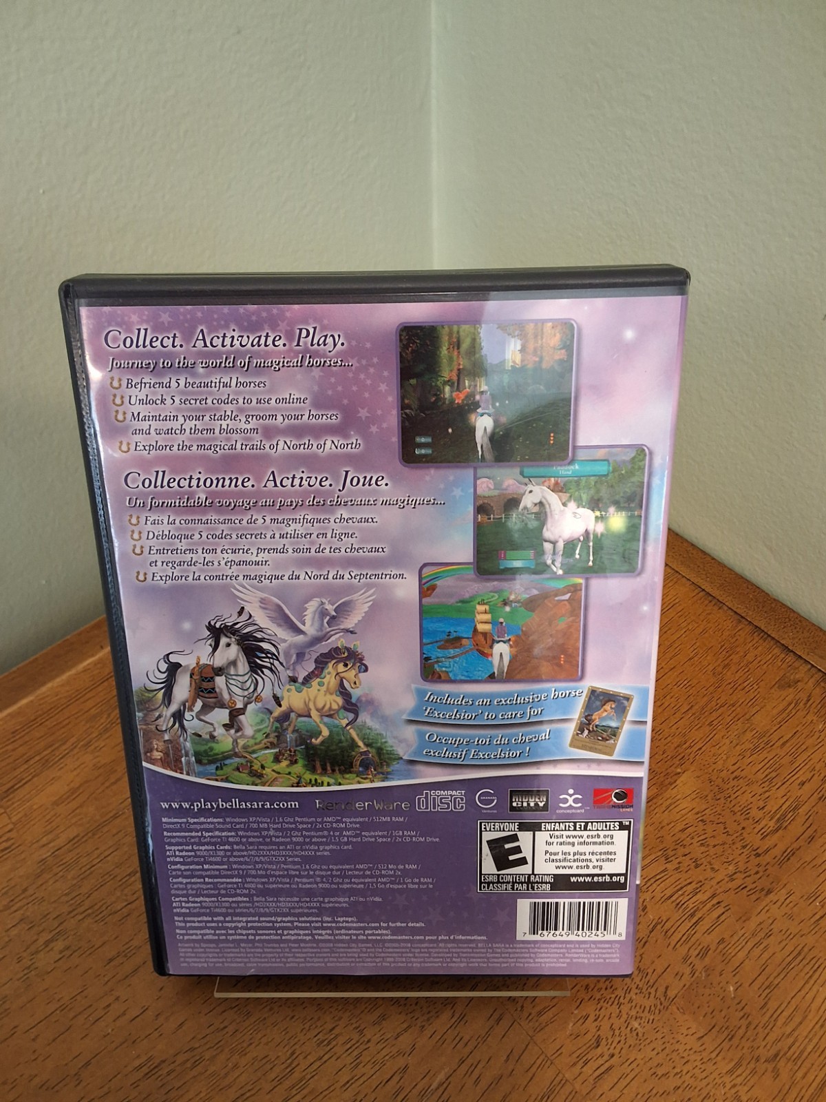Bella Sara PC CD-ROM (Windows- Vista)