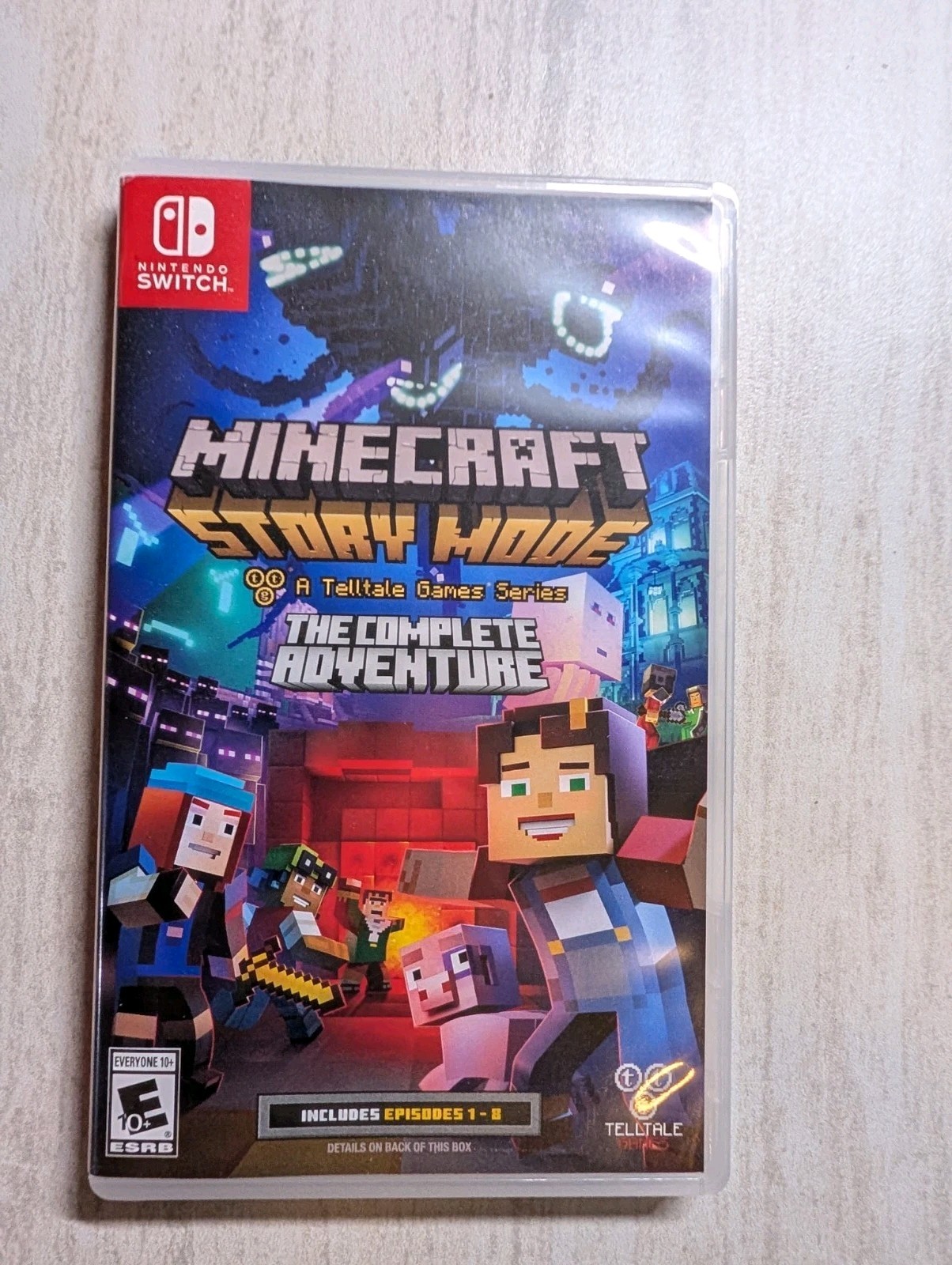 Minecraft: Story Mode – The Complete Adventure Nintendo Switch In Case Telltale