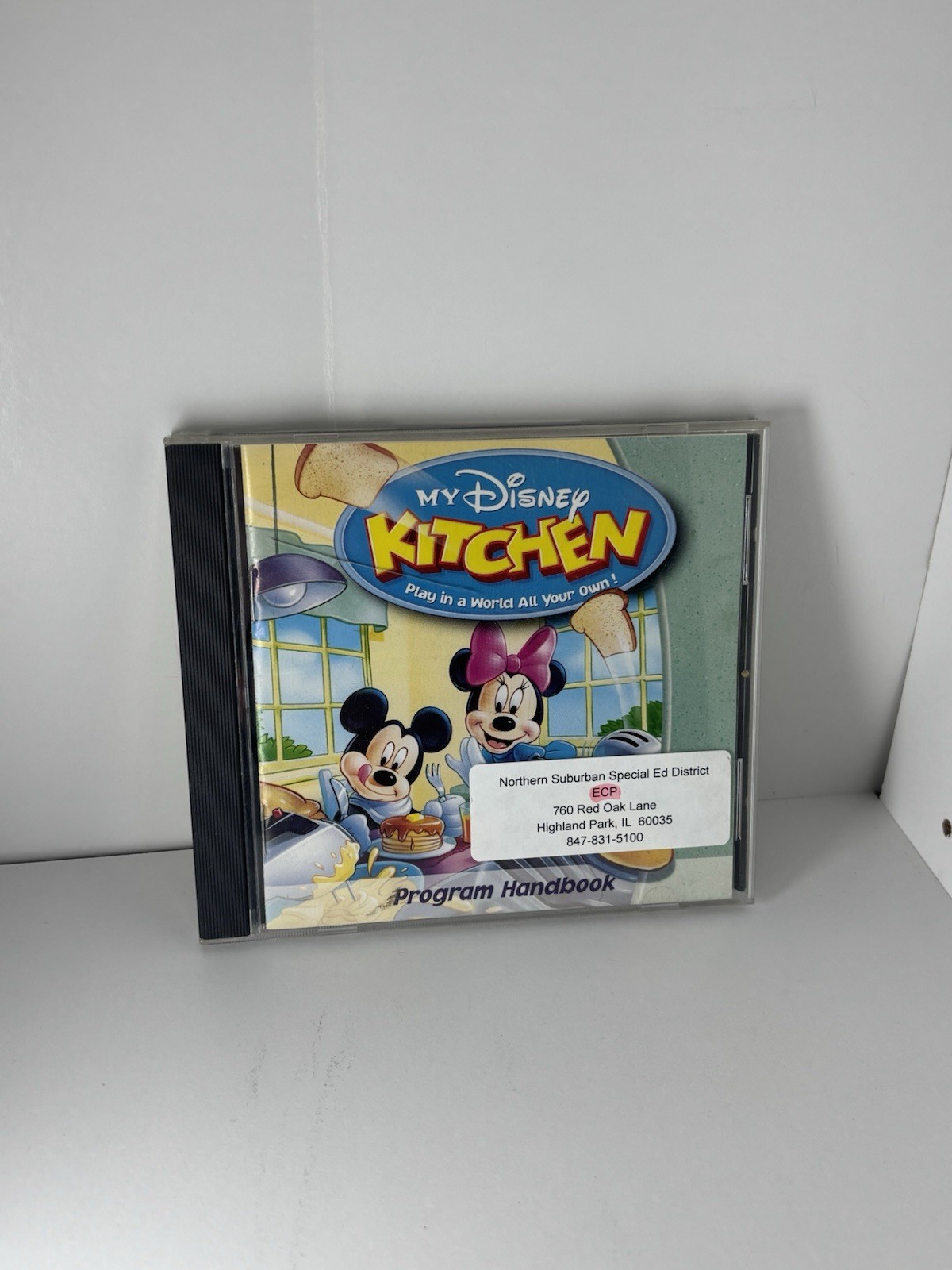 My Disney Kitchen Jewel Case (Windows/Mac, 1999)