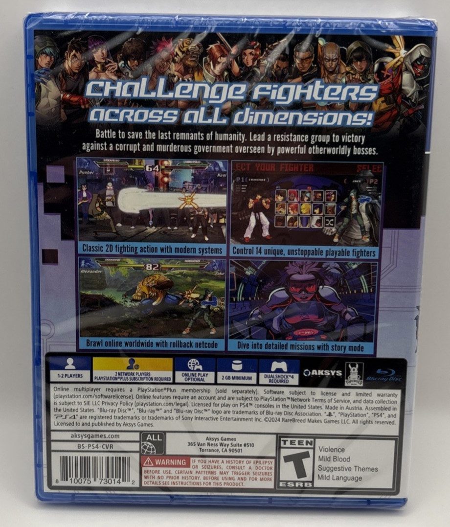 Blazing Strike – PlayStation 4 – Sealed