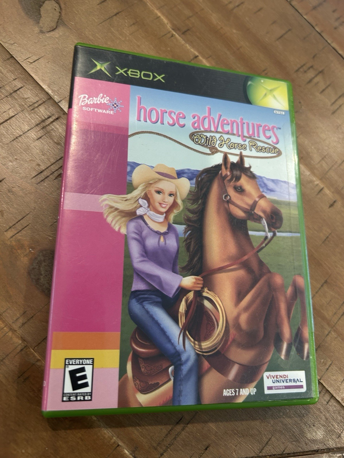 Barbie Horse Adventures Wild Horse Rescue (Xbox, 2003) Tested Working