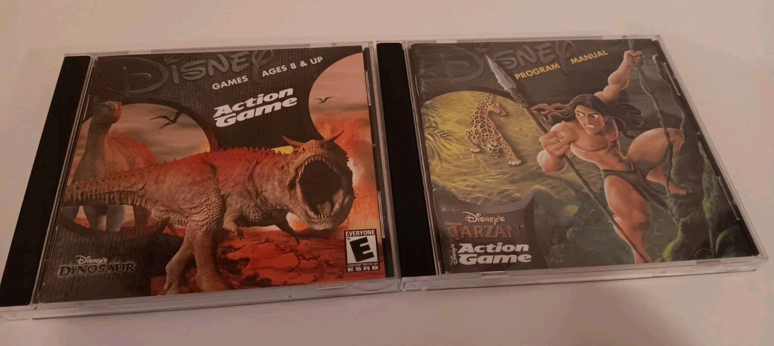 Disney’s Tarzan And Dinosaur Action Game Jewel Case (PC, 2002)