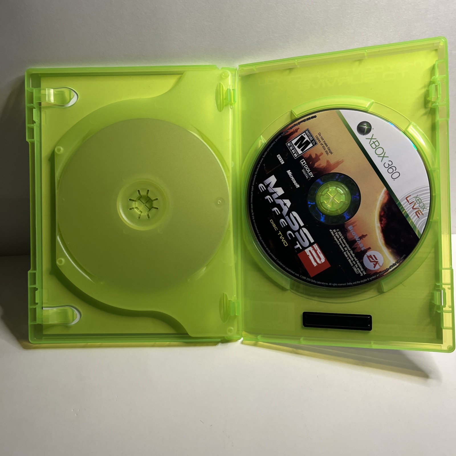 Mass Effect 2 (Microsoft Xbox 360, 2010) – Tested Working