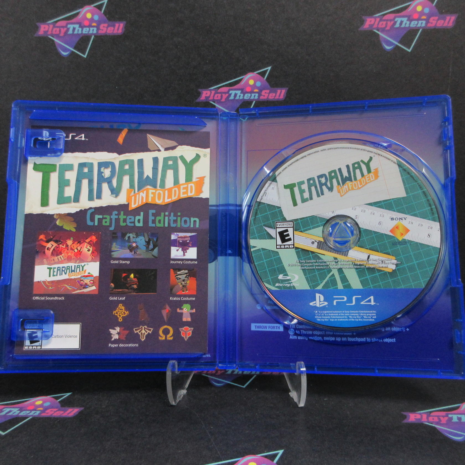 Refurbished Tearaway Unfolded PS4 PlayStation 4 Complete – Excellent Cond