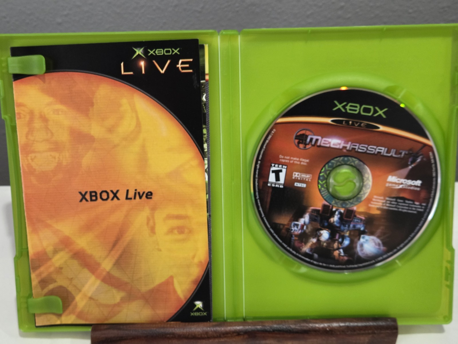 MechAssault (Microsoft Xbox, 2002) Complete w/ Manual + Insert