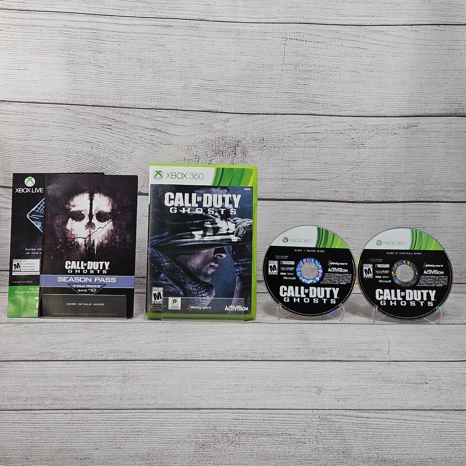 Call of Duty: Ghosts (Microsoft Xbox 360, 2013) Complete | CIB | Tested