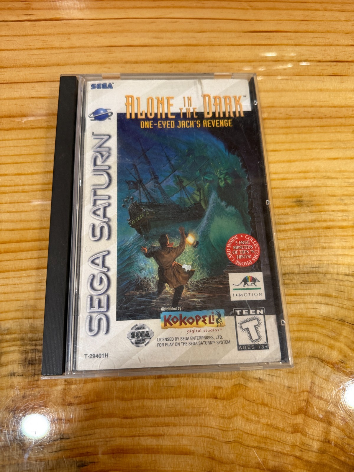 Alone in the Dark: One-Eyed Jack’s Revenge – Sega Saturn (Tested & Working)