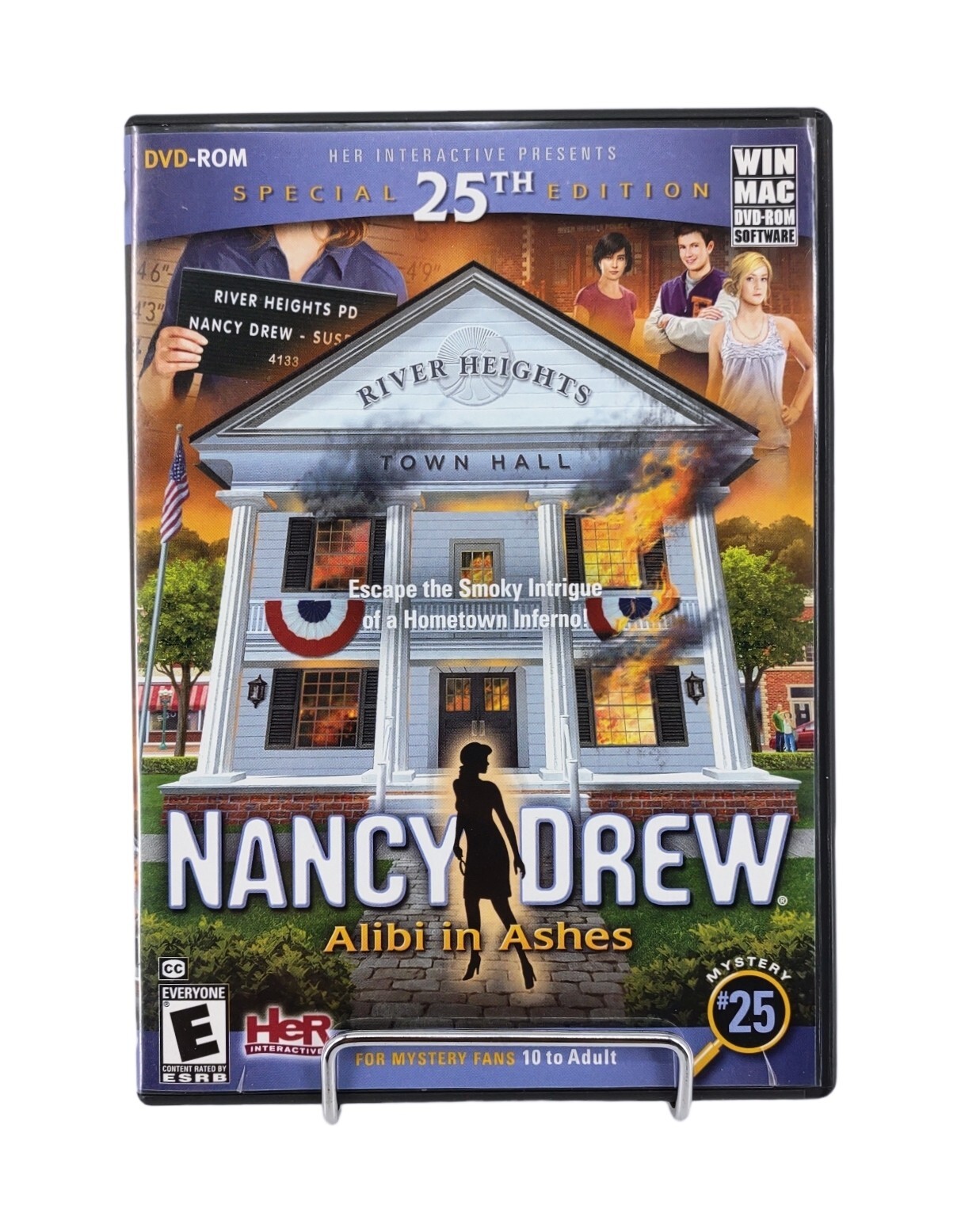 Nancy Drew: Alibi In Ashes #25 (Windows/Mac, 2011) W/booklet