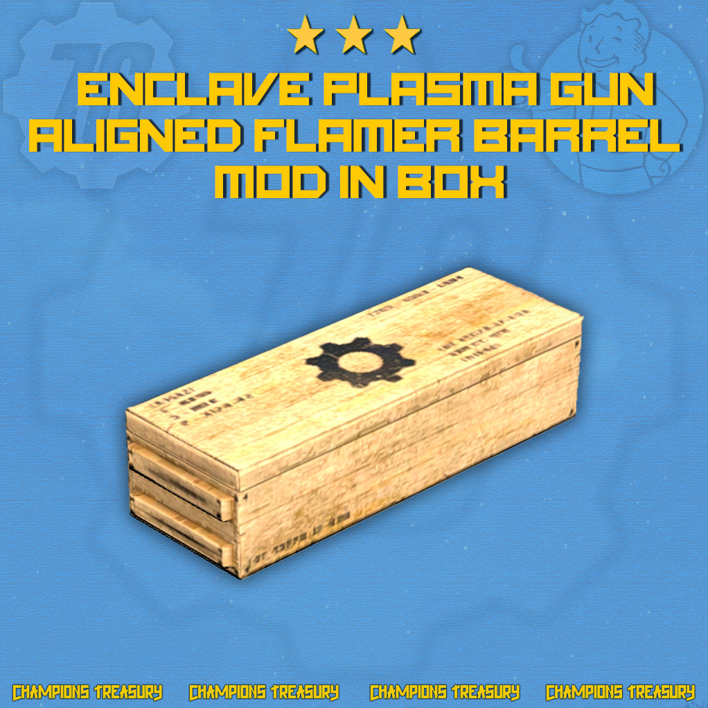 FALLOUT 76 PC ANY OF ALL ENCLAVE PLASMA GUN MOD BOX OF YOUR CHOICE