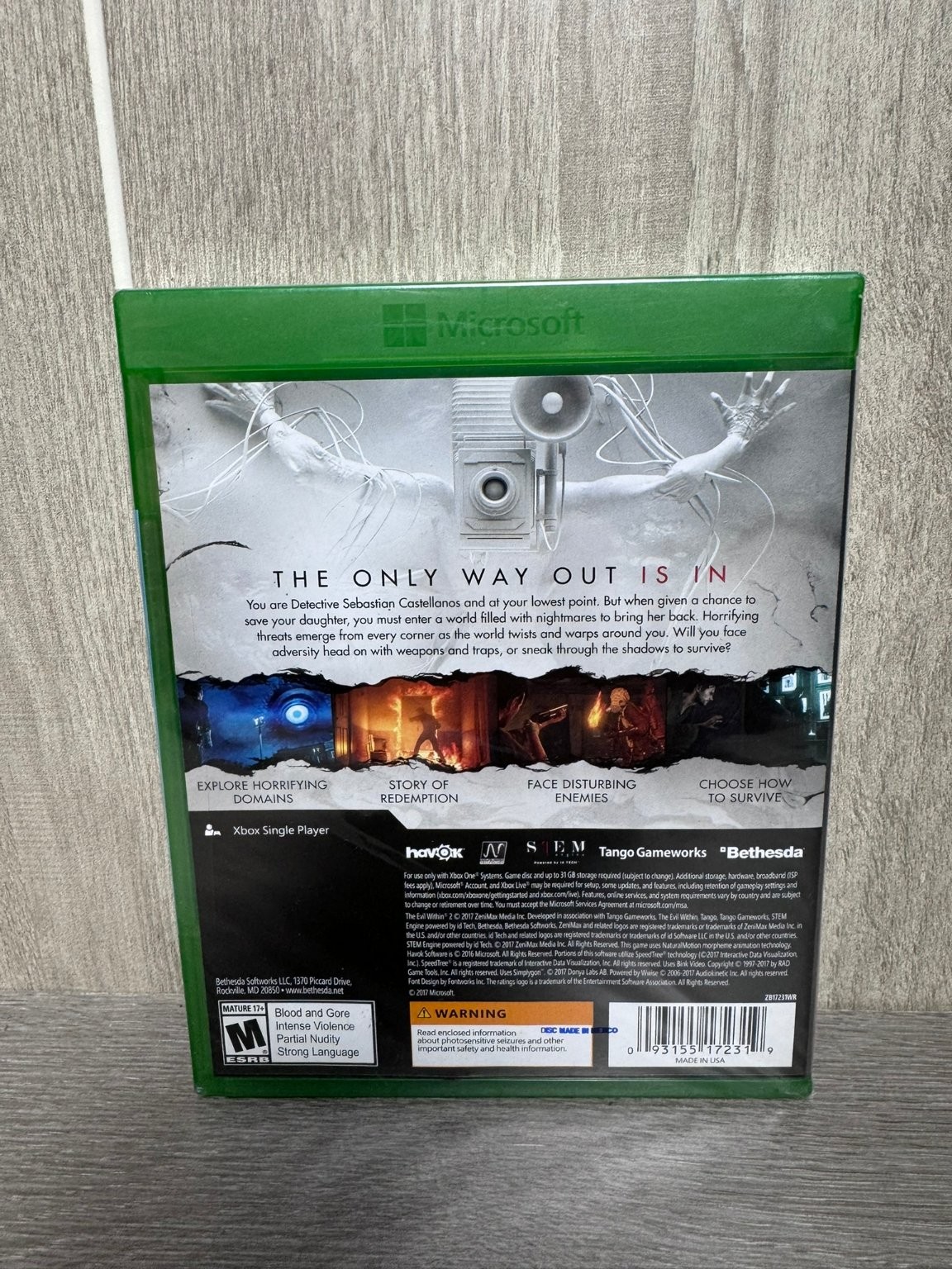 The Evil Within 2 Xbox One Video Game Survival Horror Single Player