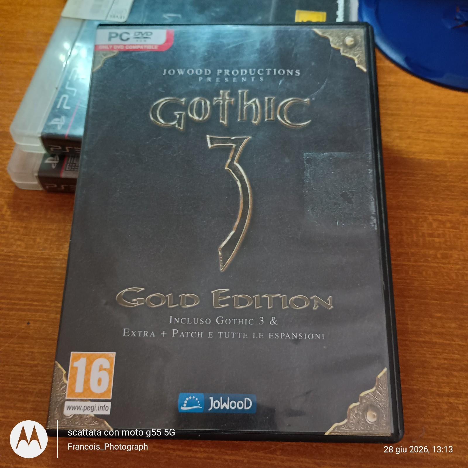 GOTHIC 3 Gold and PC CD ROM VIDEO GAME ITA