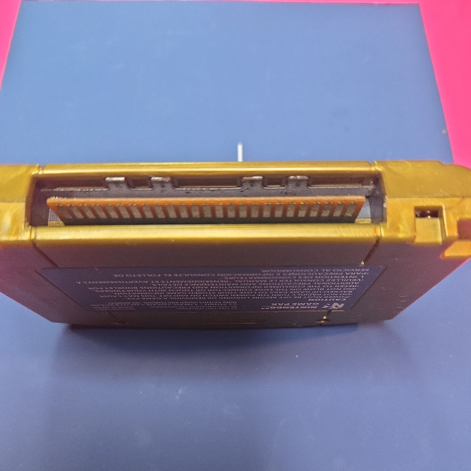 Legend of Zelda: Majora’s Mask (Nintendo 64, 2000) HOLOGRAPHIC LABEL