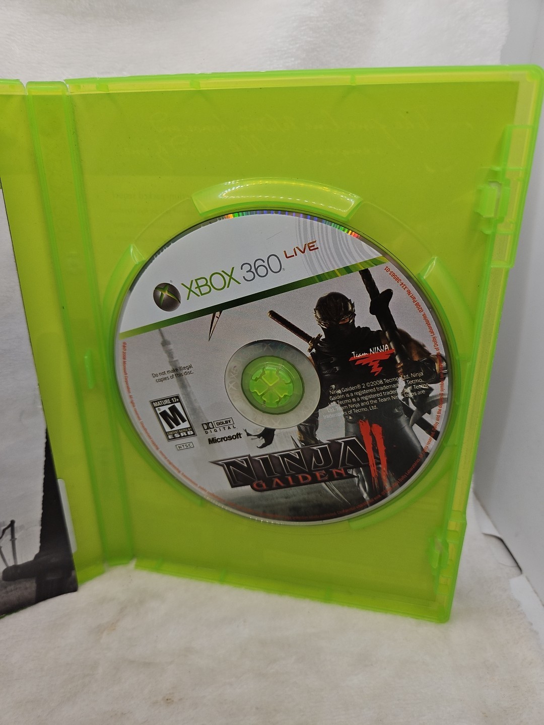 Ninja Gaiden II (Microsoft Xbox 360, 2008) Complete Tested