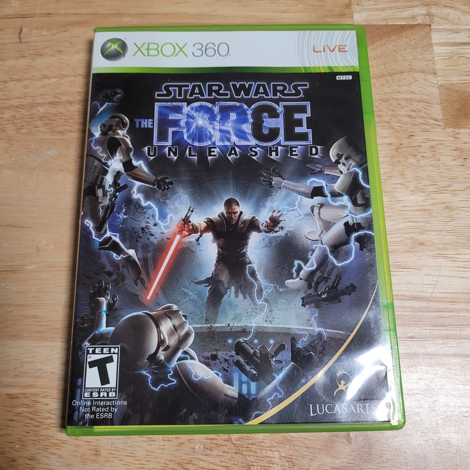 Star Wars: The Force Unleashed Microsoft Xbox 360, 2008 CIB w Manual – Tested