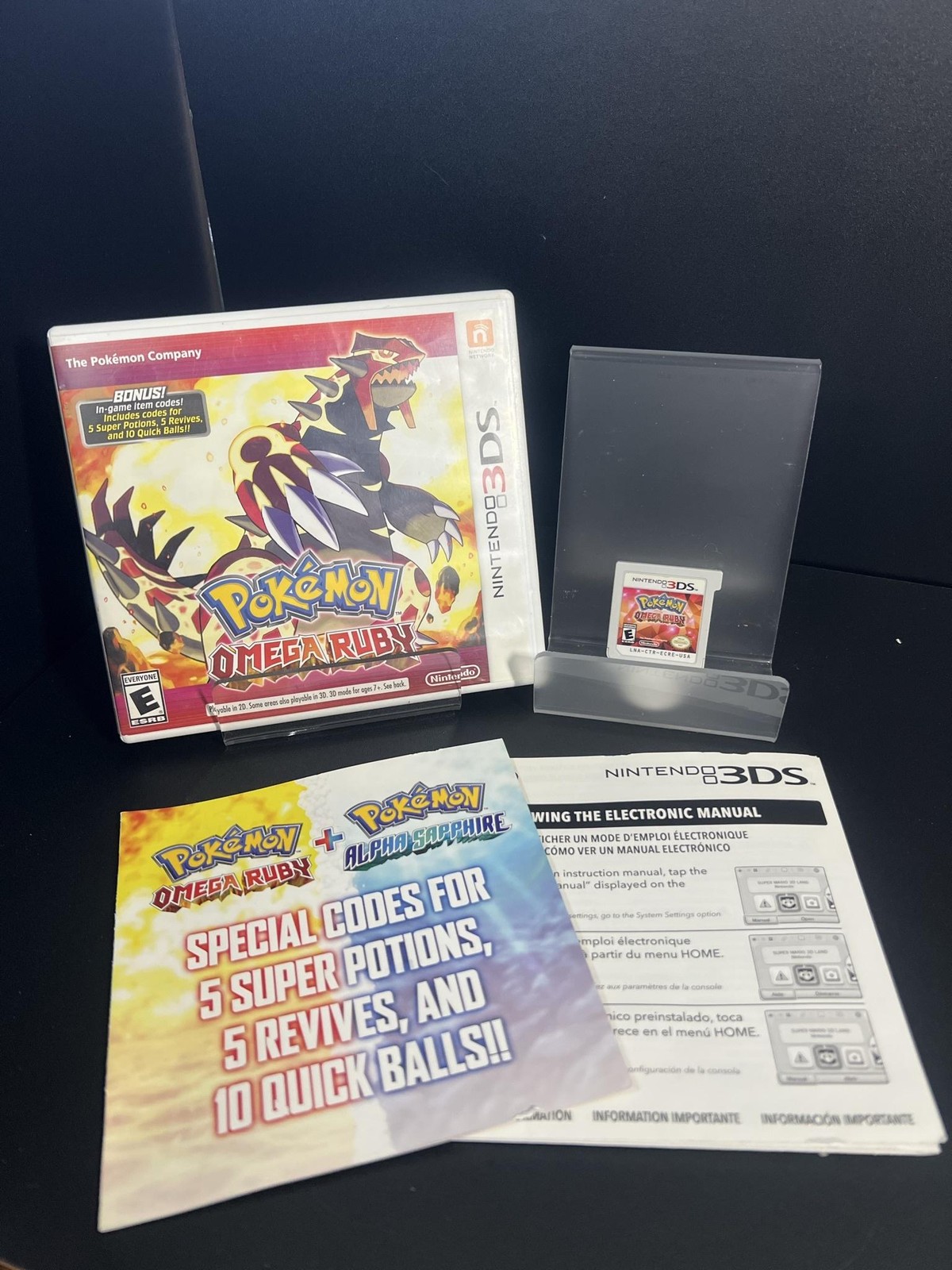 Pokemon Omega Ruby Nintendo 3DS Game Nintendo E NTSC-U/C 2014 RPG Adventure
