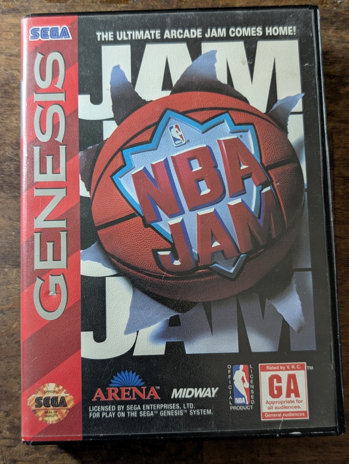 NBA Jam (Sega Genesis, 1995) CIB