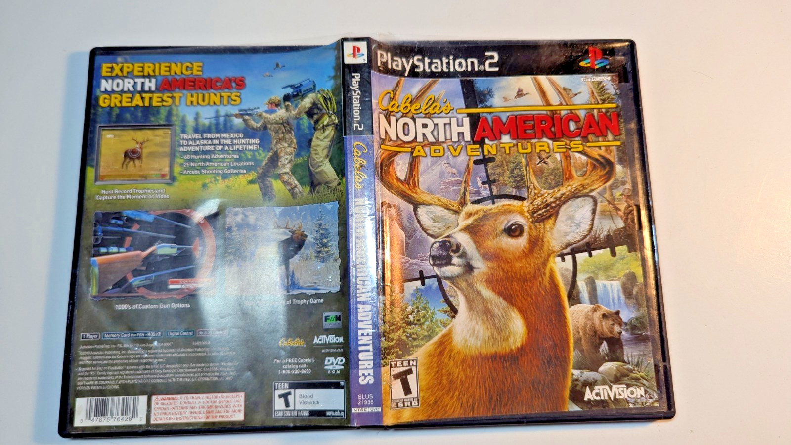 Cabela’s Hunting Game Bundle Lot Sony PlayStation 2 PS2 – Resurfaced Tested