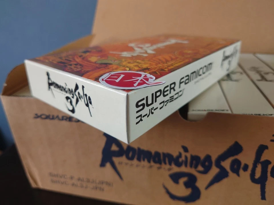 NEW Romancing Saga 3 10-Piece OEM Retail BOX Super Nintendo SNES Super Famicom