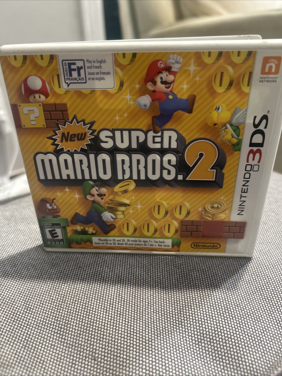 New Super Mario Bros. 2 (Nintendo 3DS, 2012) Working Great, No Manual