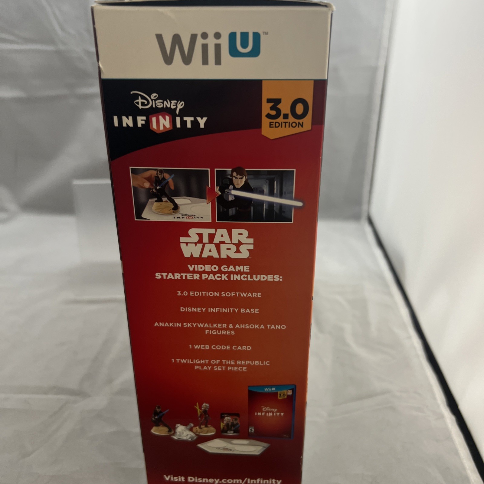Nintendo WII U Disney Infinity STAR WARS 3.0 Starter Pack Game NEW