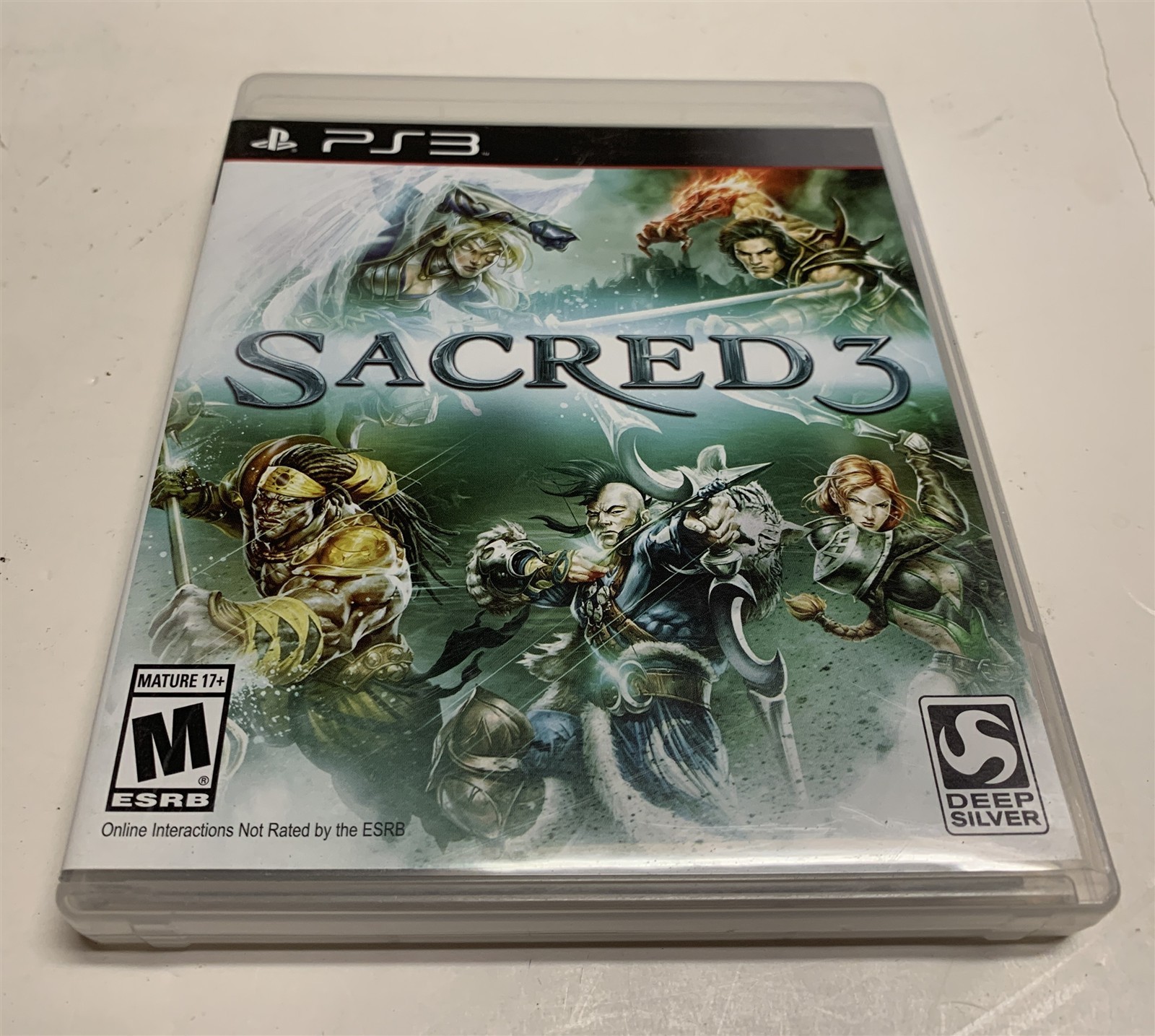Sacred 3 (Sony PlayStation 3, 2014) Mature Fallen Angel PS3