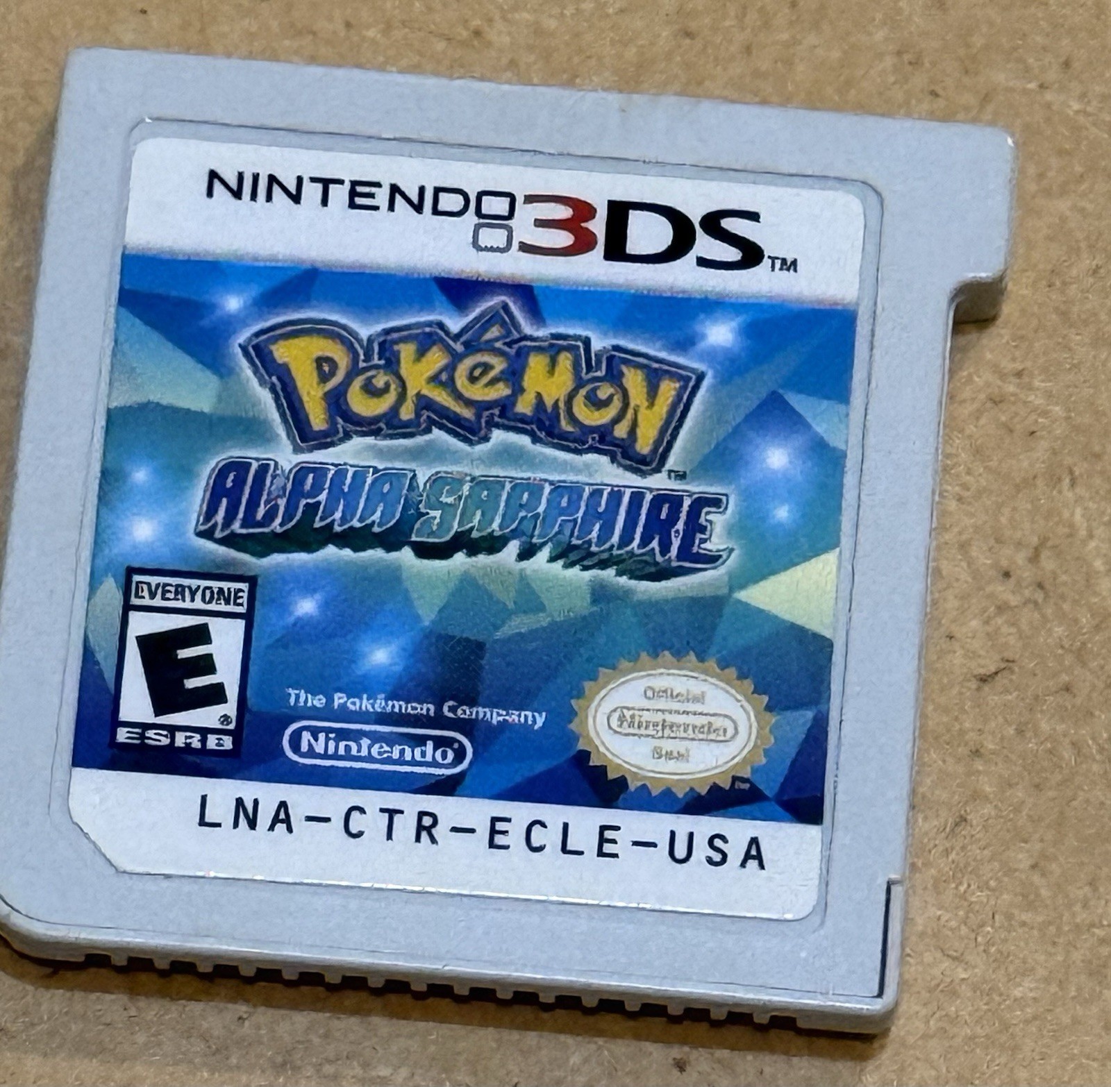 Pokemon Alpha Sapphire Nintendo 3DS Authentic OEM Game Cartridge Only
