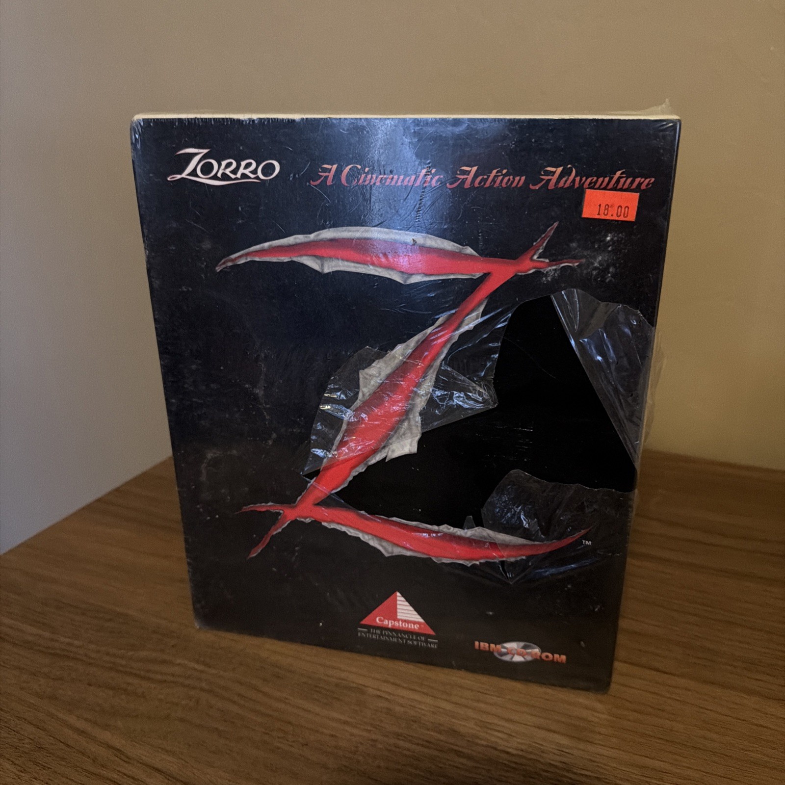 Zorro – A Cinematic Action Adventure (CD-ROM) [IBM – PC – DOS] New Sealed 1995