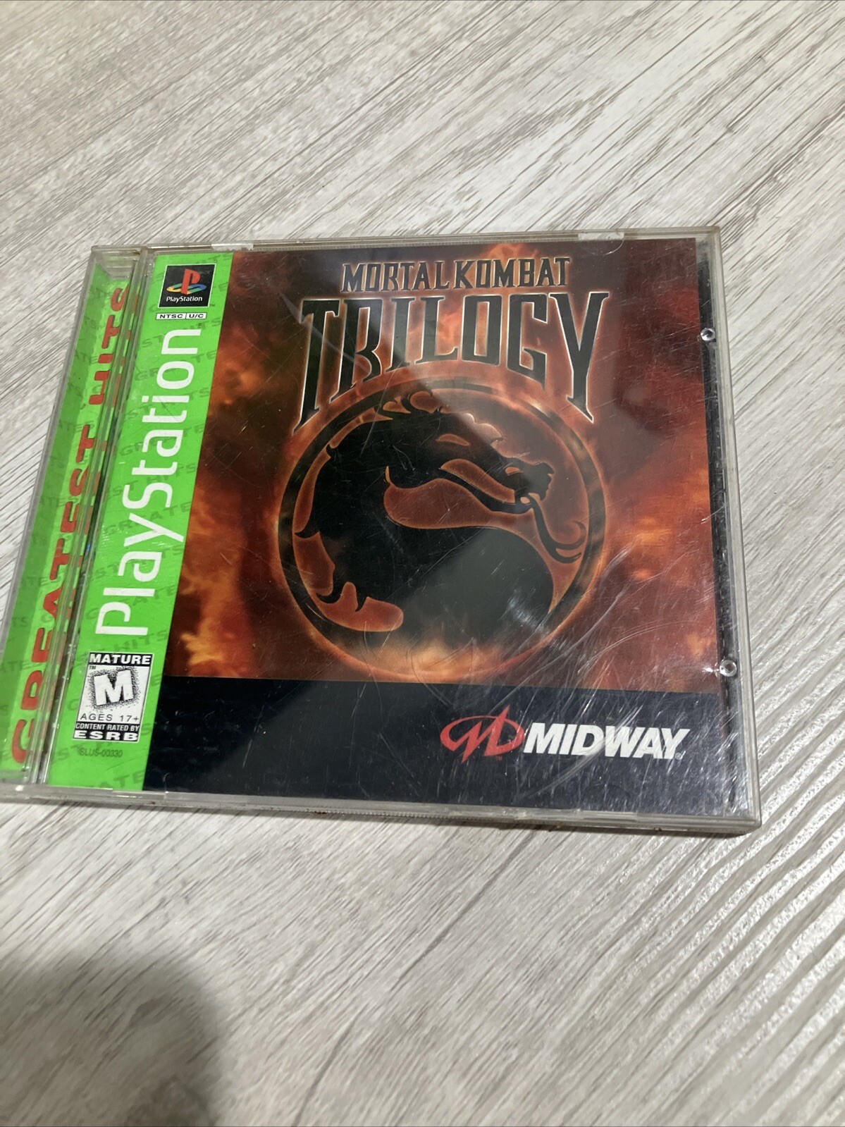 Mortal Kombat Trilogy (PlayStation 1, 1996) Tested Free shipping!!