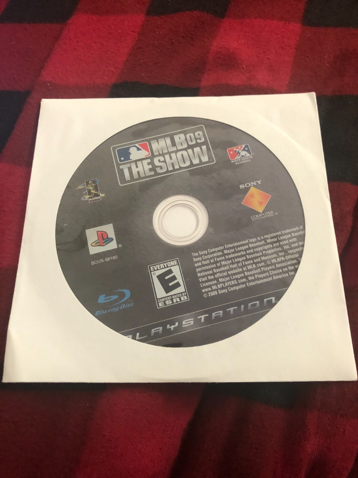 MLB 09 The Show Sony Playstation 3 2009 Disc Only Tested Works Great Authentic