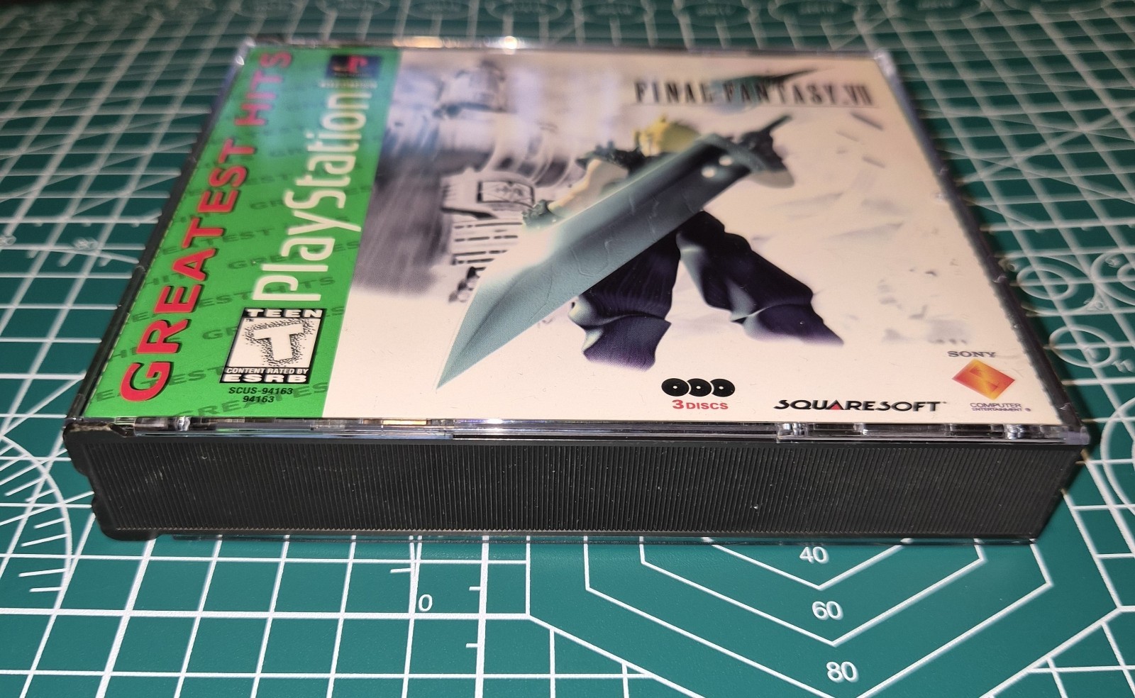 Final Fantasy VII 7 PlayStation 1 PS1 TESTED VG No Manual Squaresoft