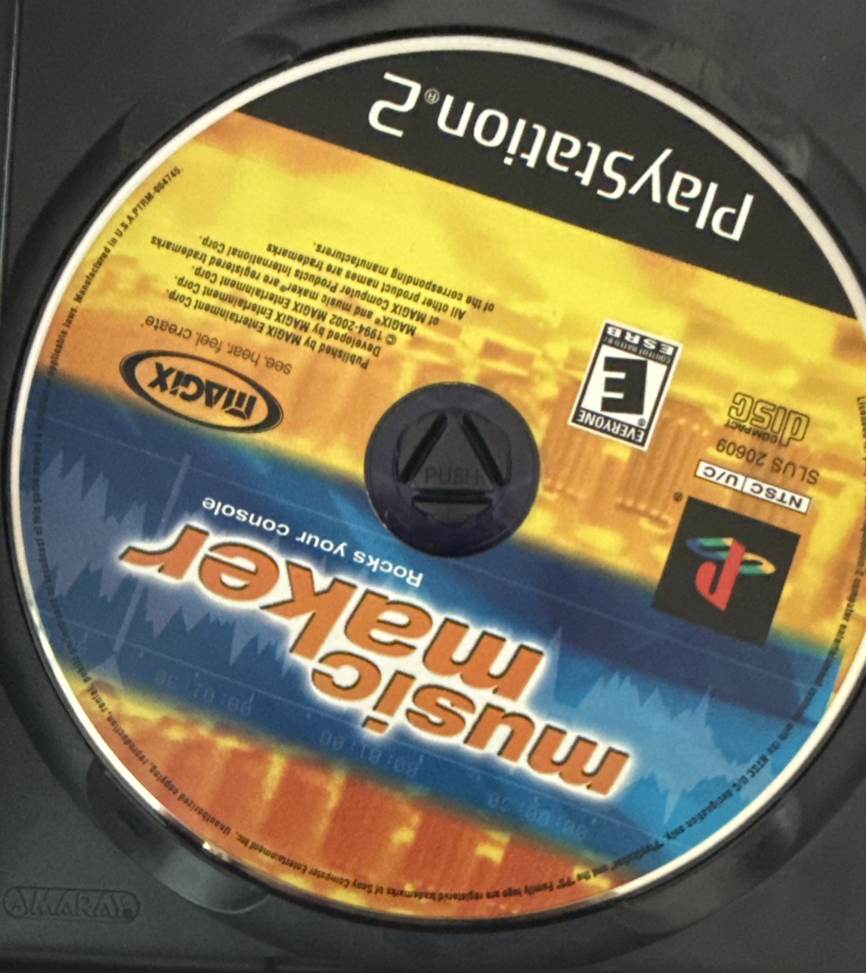 Music Maker Sony PlayStation 2 PS2 No manual