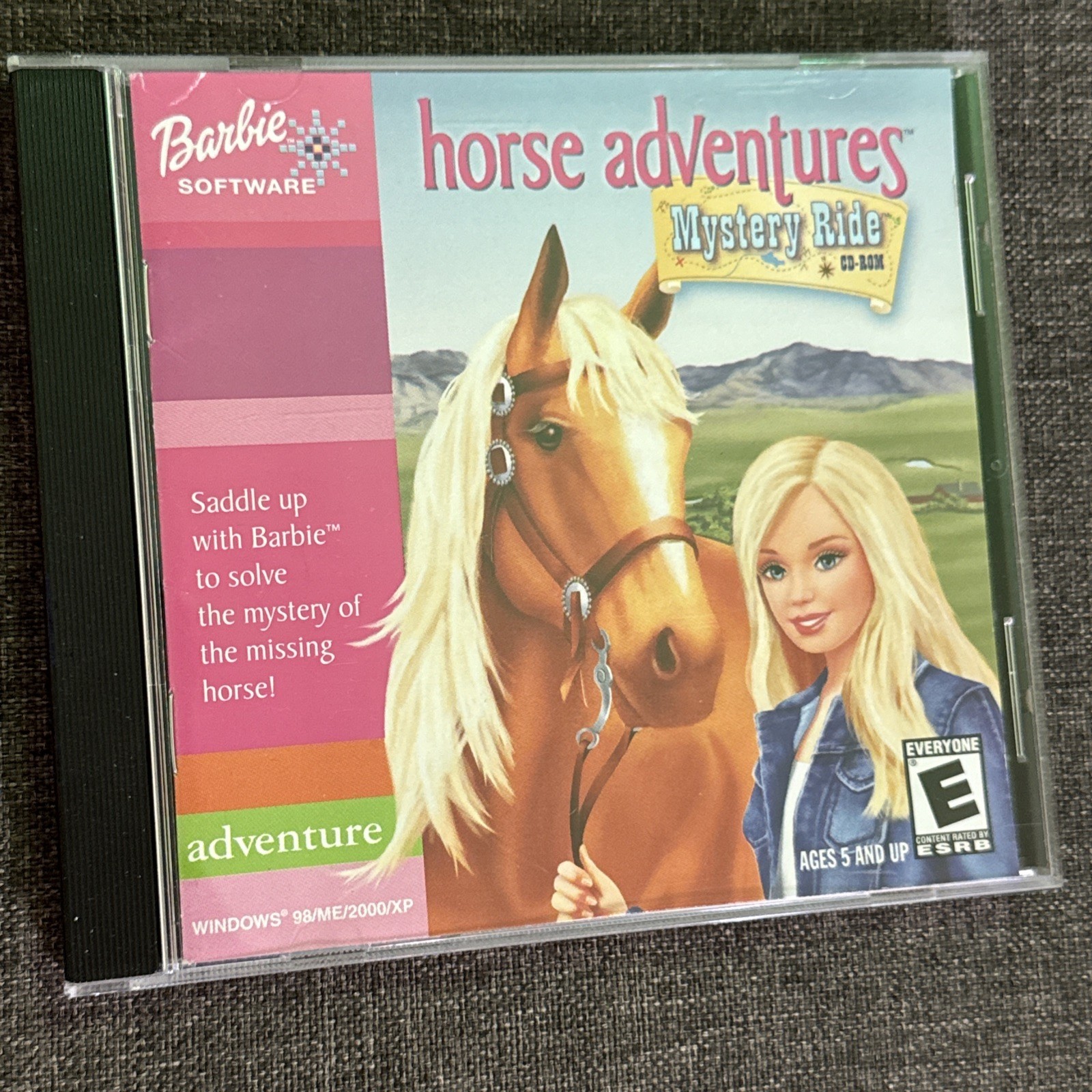 Barbie Horse Adventures: Mystery Ride Windows 98 PC CD-ROM, 2003
