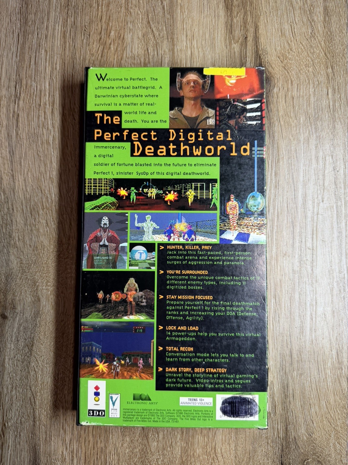 Panasonic 3DO – Immercenary: (1995) CIB – Complete
