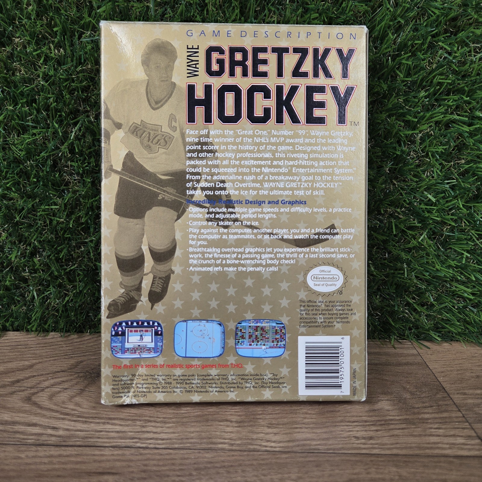 Wayne Gretzky Hockey White Variant (Nintendo Entertainment System, NES 1991)
