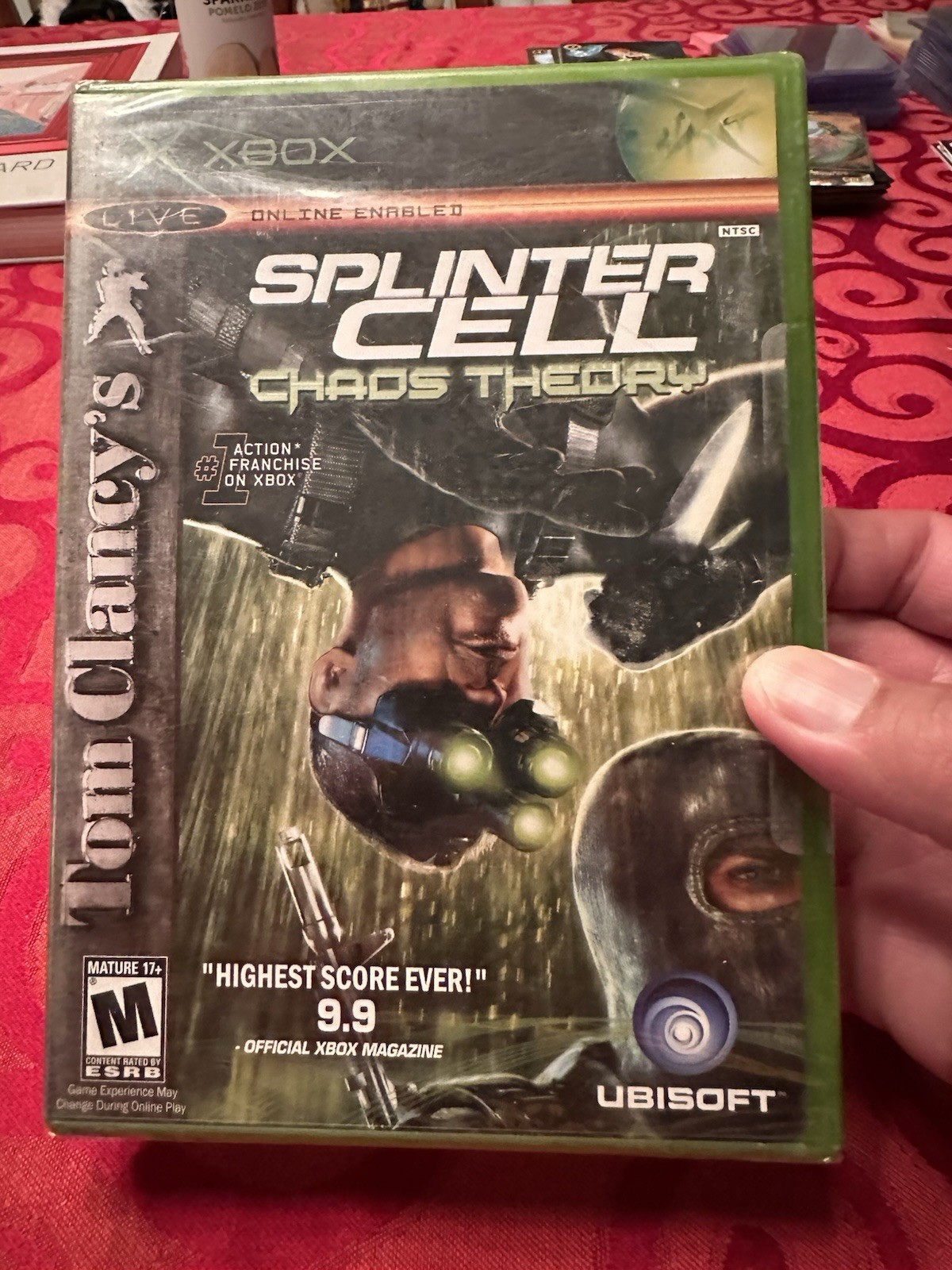 Splinter Cell Chaos Theory (Microsoft Xbox, 2005) BRAND NEW FACTORY SEALED