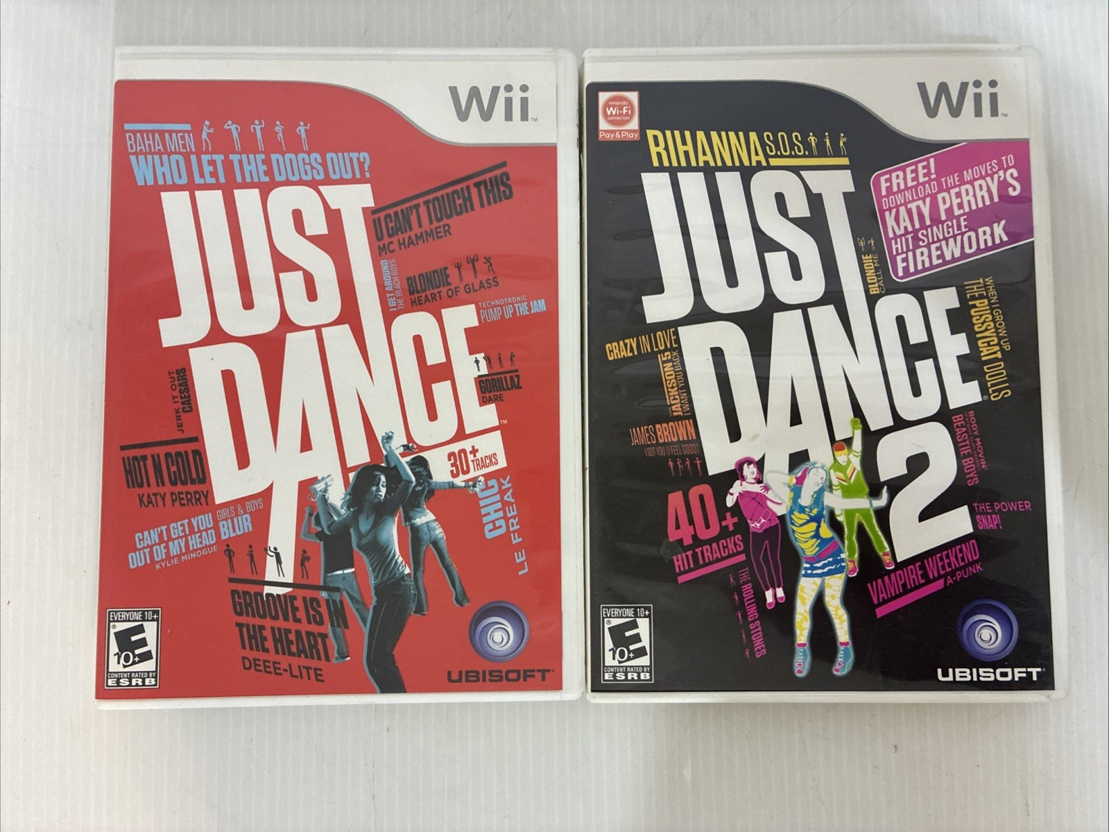 Just Dance Wii Game Lot of 10 1 2 3 4 2014 2015 2016 2018 2019 2020 CIB Manuals