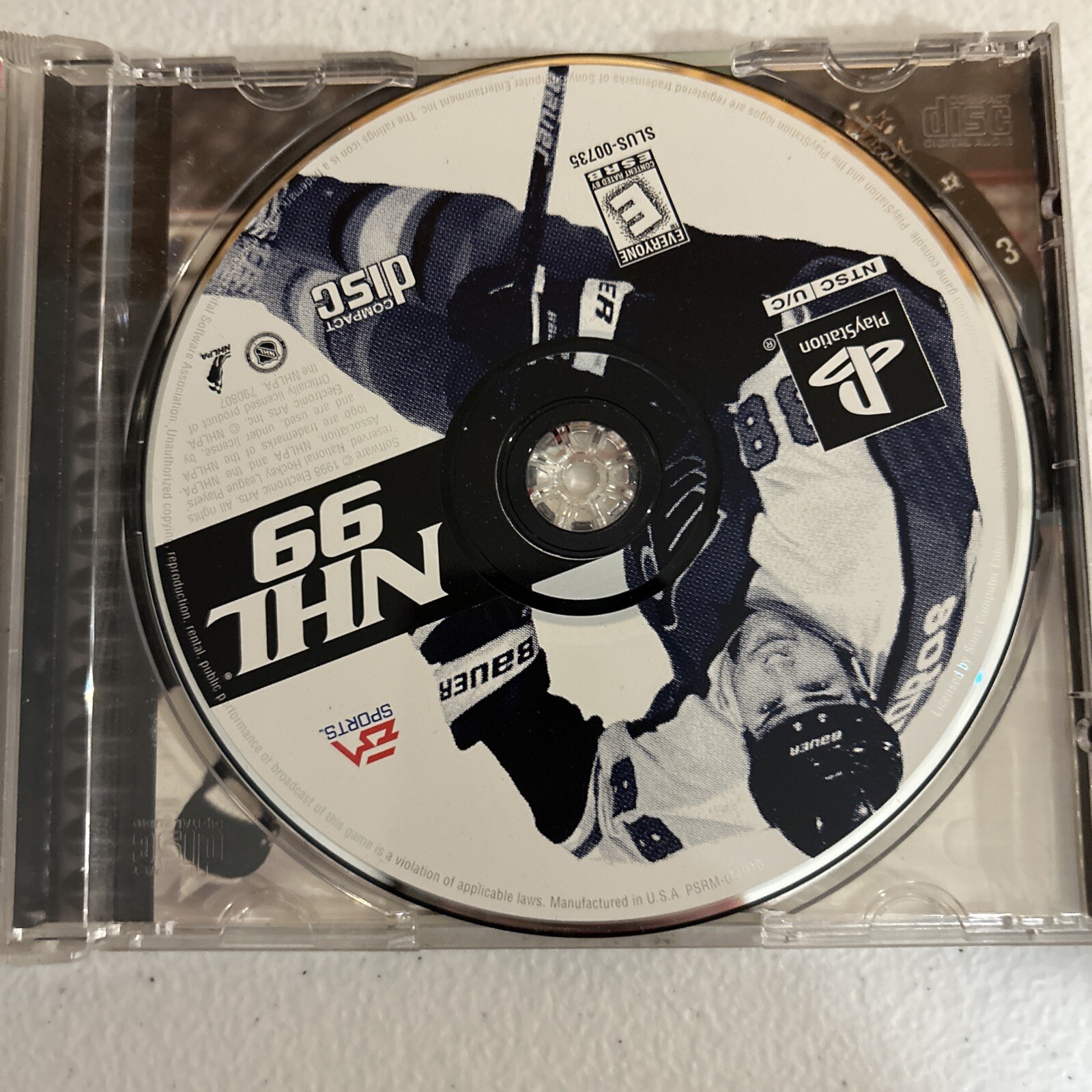 NHL 99 (PS1, 1998) PlayStation One