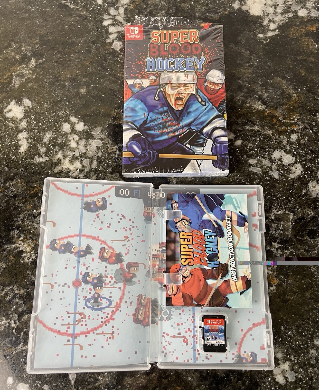 Super Blood Hockey – Nintendo Switch – Premium Edition #1 RARE!!