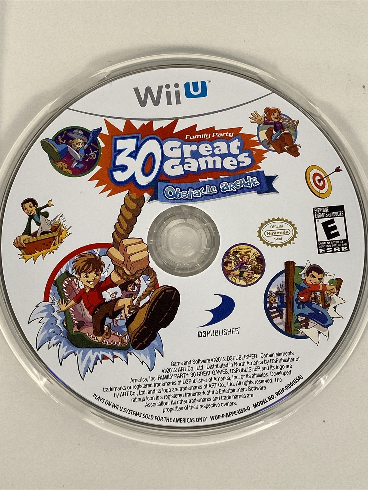 Nintendo Wii U : Family Party 30 Great Games Obstacle Arcade