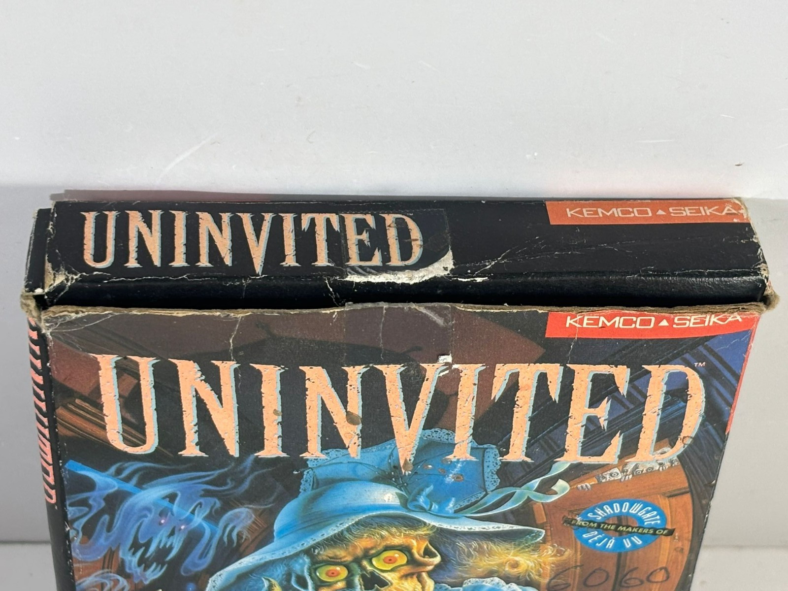Uninvited (Nintendo Entertainment System, 1991) NES with Box and Inserts