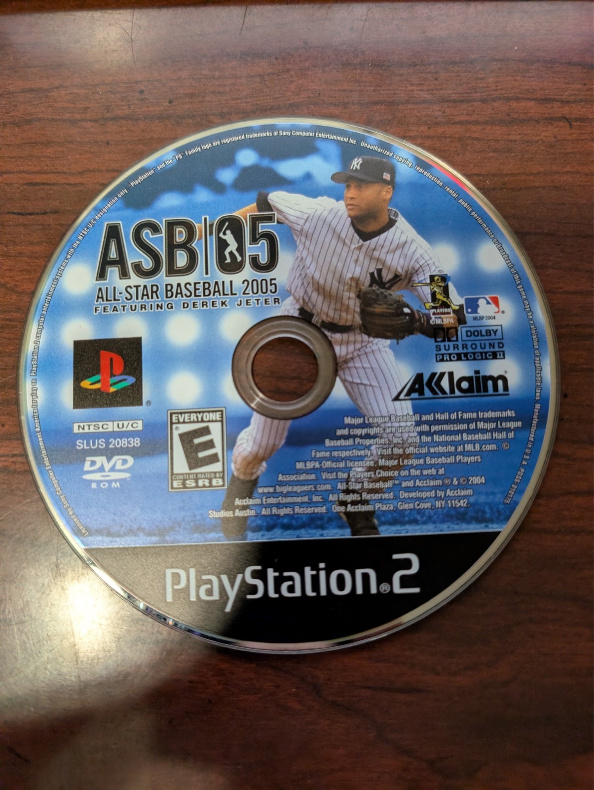 All-Star Baseball 2005 (PlayStation 2 PS2) NO TRACKING – DISC ONLY