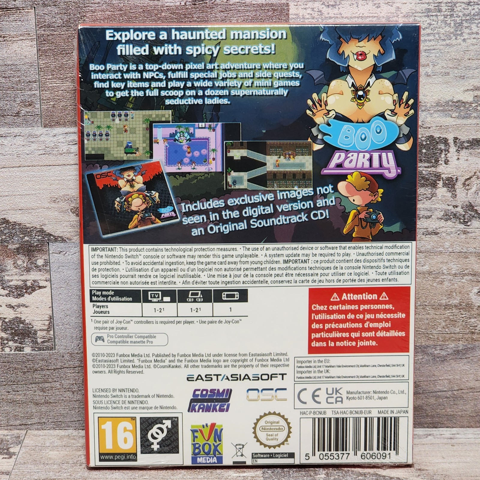 Boo Party – Bonus Soundtrack CD Edition [Nintendo Switch]
