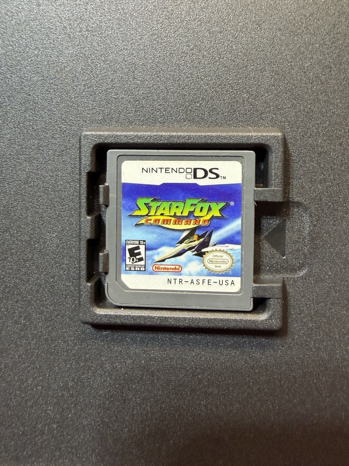 AUTHENTIC ORIGINAL VINTAGE NINTENDO DS STAR FOX COMMAND VIDEO GAME CARTRIDGE