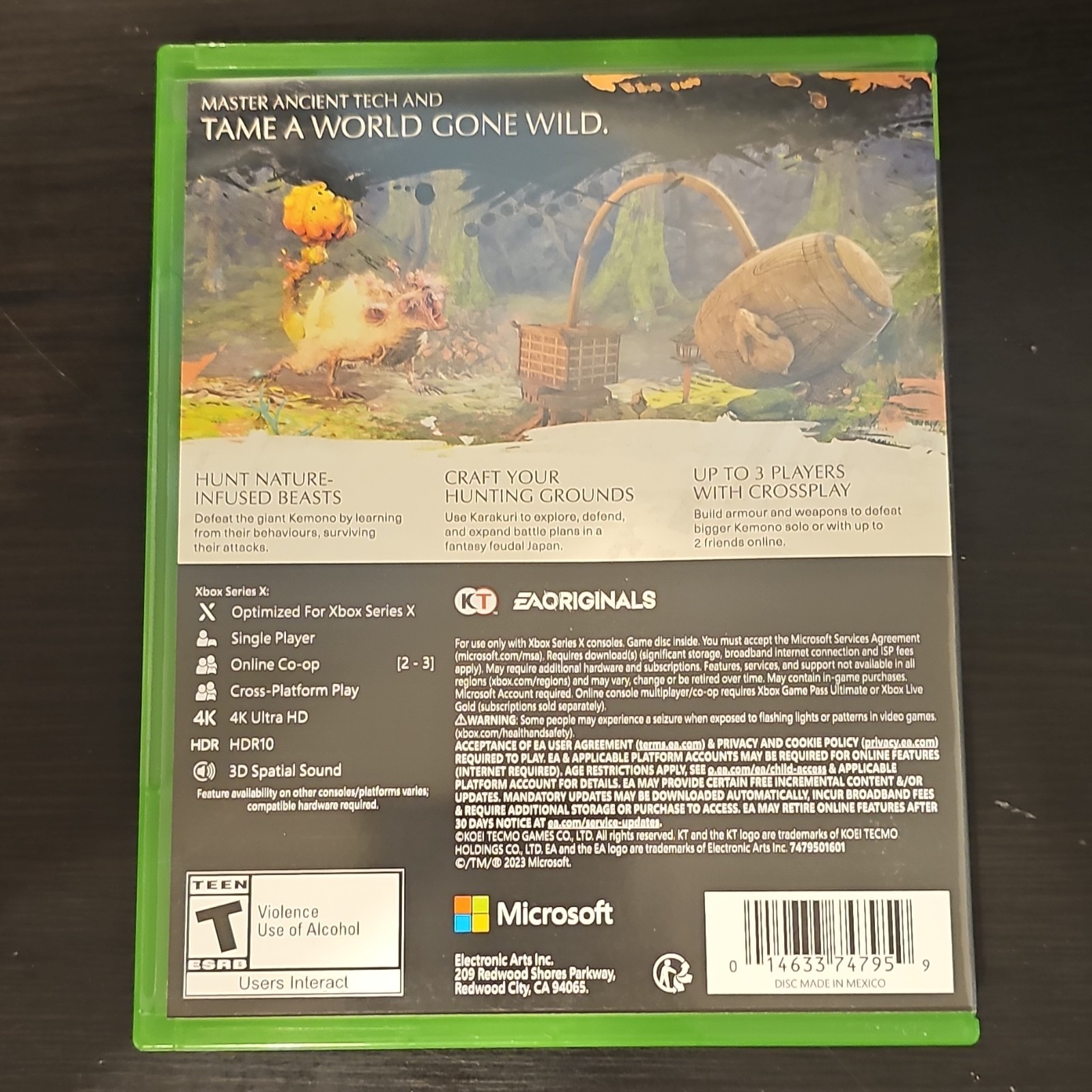 EA Originals Wild Hearts (Xbox Series X) Single Player Online Co-Op 4K HDR