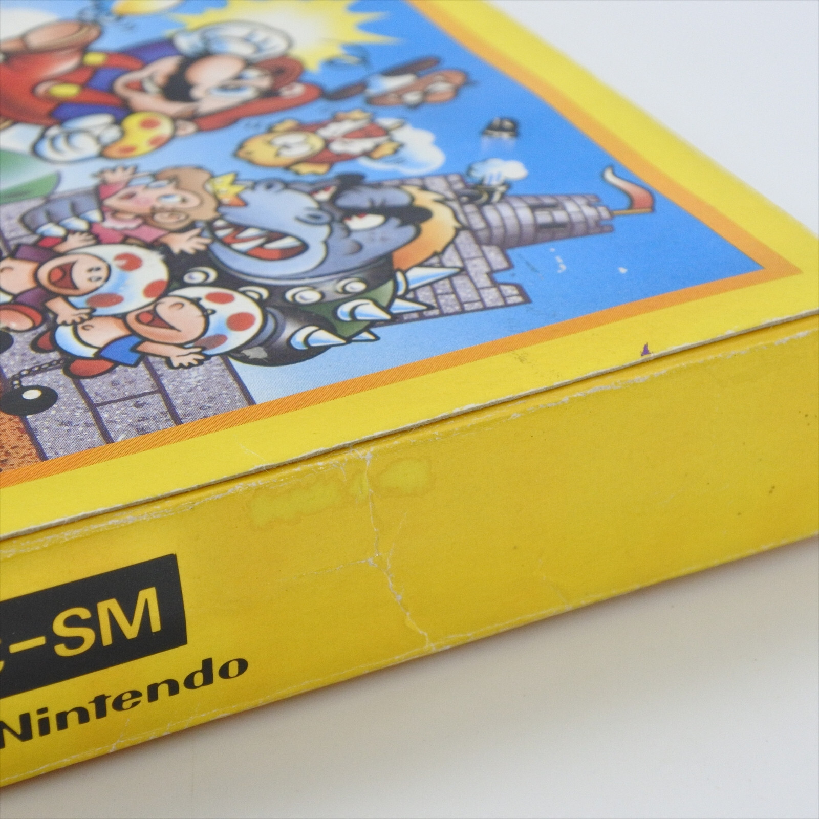 SUPER MARIO BROTHERS 1 Bros FF Logo Version Famicom Nintendo 2398 fc