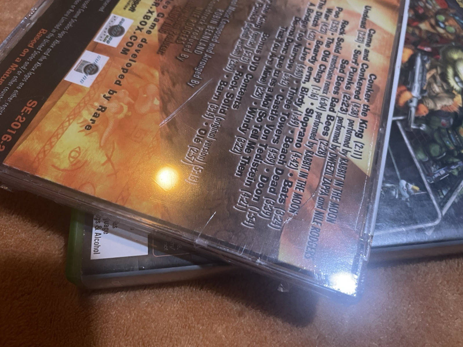 Conker Live & Reloaded Xbox 2005 + Soundtrack Rareware