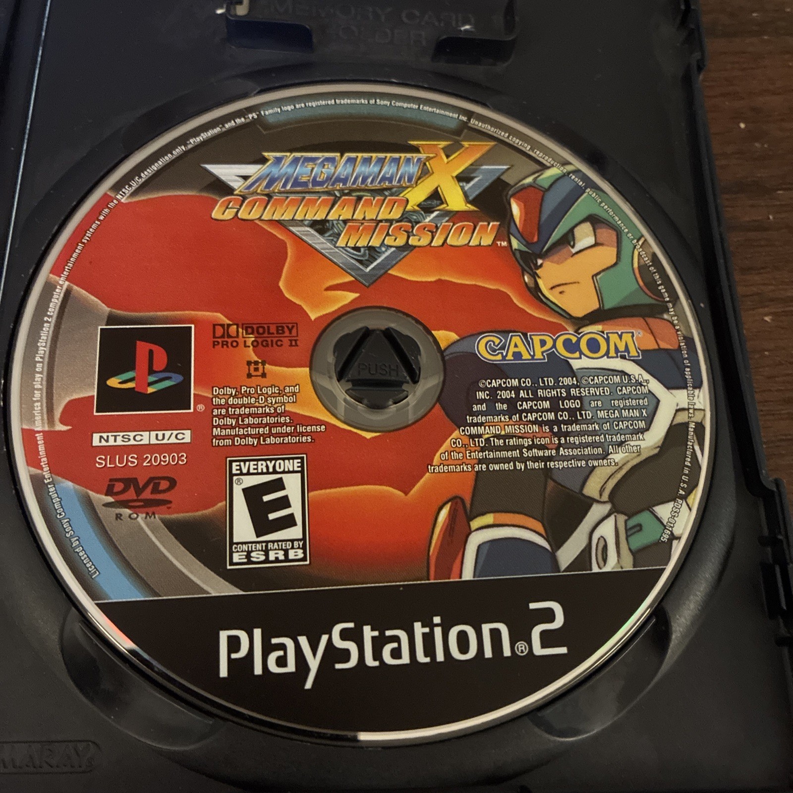 Mega Man x Command Mission Sony PlayStation 2 No Manual