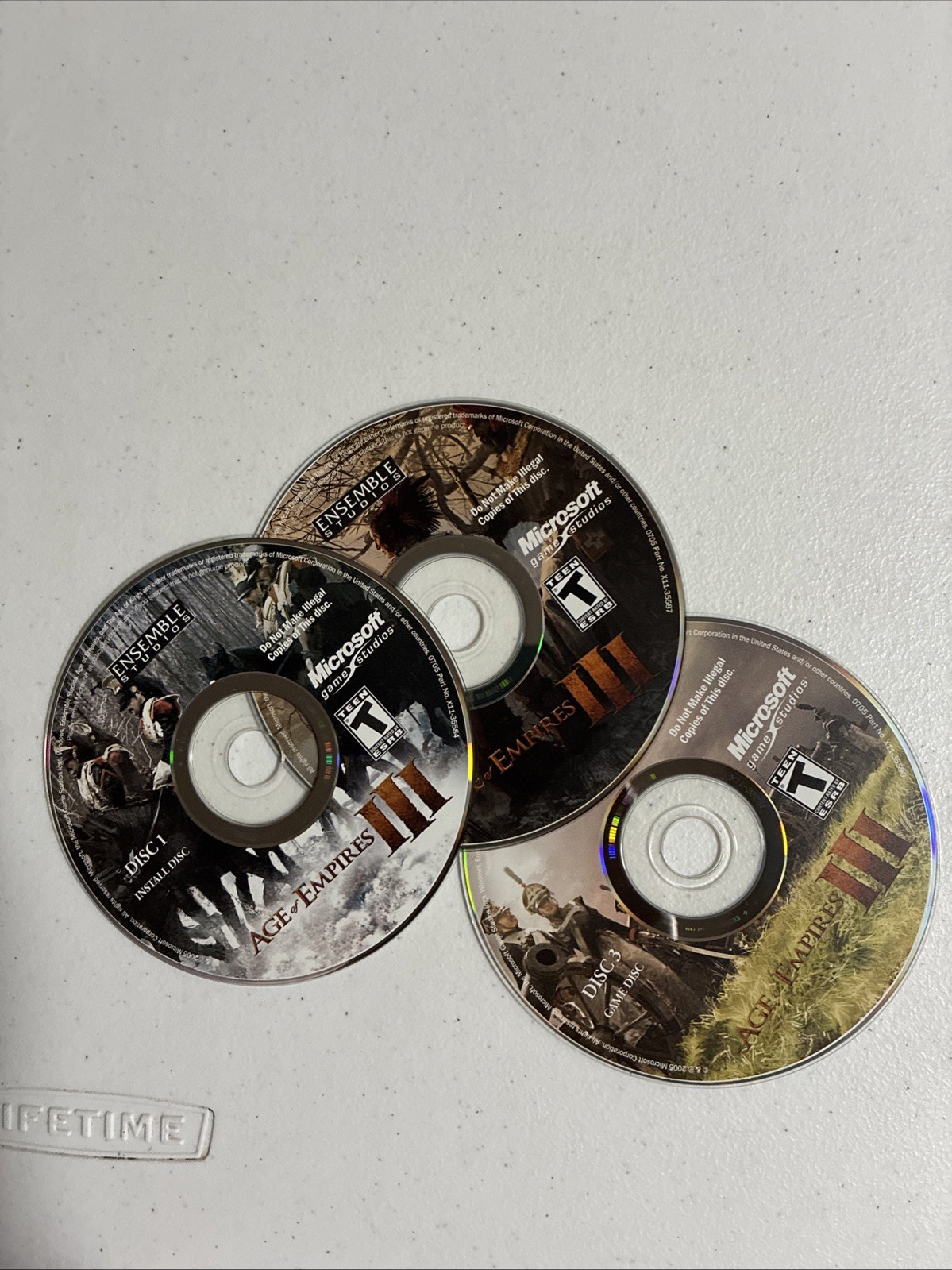 Age of Empires 3 III (PC CD-ROM Microsoft Games) 2005 Windows Vintage